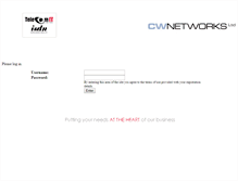 Tablet Screenshot of cwnetworks.telxl.com